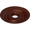 Ekena Millwork Oldham Ceiling Medallion (Fits Canopies up to 8 5/8"), 18"OD x 3 3/8"ID x 7/8"P, Antique Copper CM18OL1ACS - alternate 4